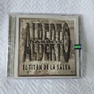 CD Alberto Barros El Titan DE La Salsa Cd Salsa Puerto Rico Salsa Colombia 1995
